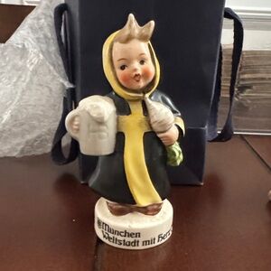 Goebel Ceramic Base with Blue Marking